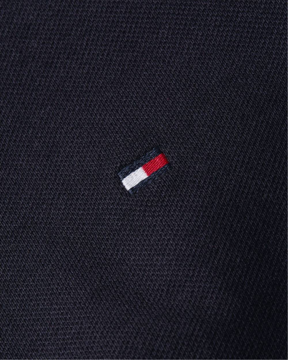 TOMMY HILFIGER  Polo Slim Fit Blu Tommy Hilfiger - Misto Cotone Promozione