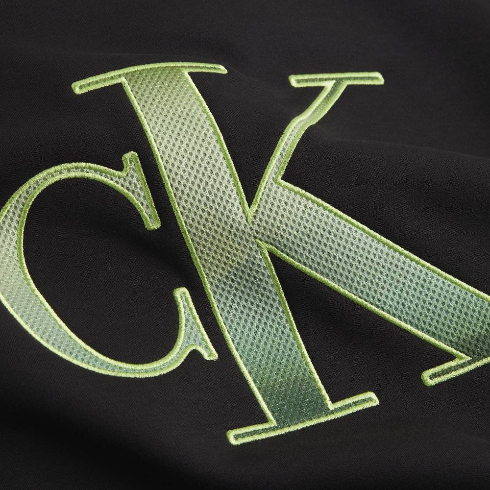 CALVIN KLEIN  Felpa Nera da Uomo Calvin Klein - 100% Poliestere Negozi Online