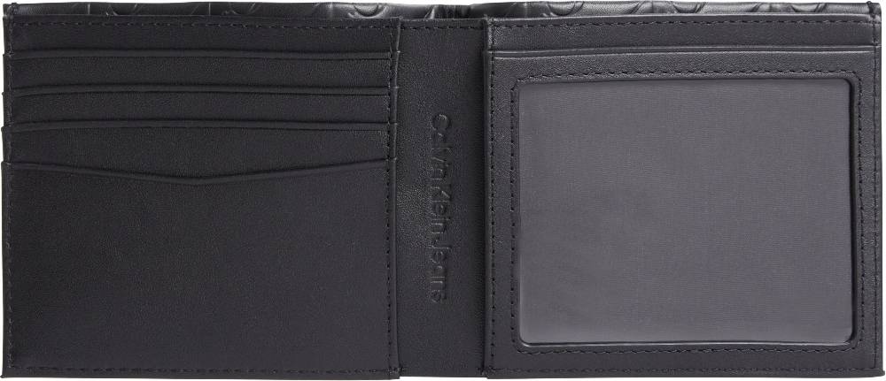 CALVIN KLEIN  Portafoglio Uomo Calvin Klein in Pelle Nera con Blocco RFID Consegna Veloce