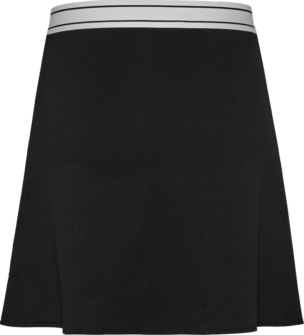 TOMMY JEANS  Gonna Nera Tommy Jeans - Tessuto Elasticizzato Viscosa Donna Shopping Online