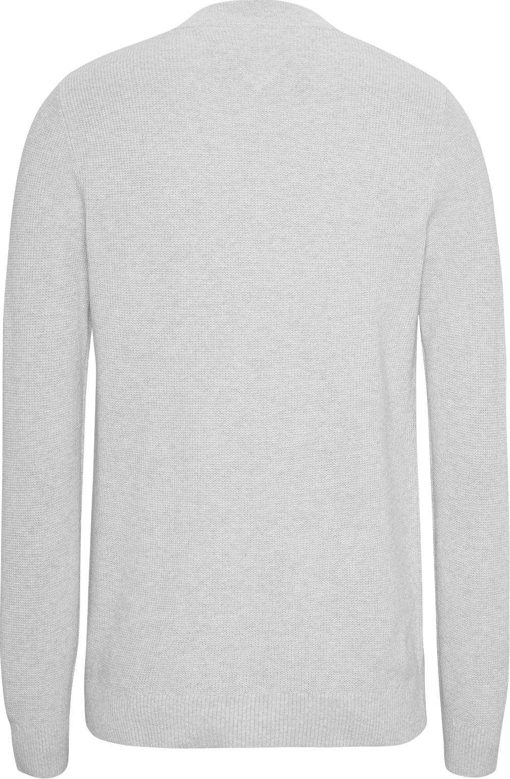 TOMMY JEANS  Felpa Grigia di Cotone Tommy Jeans Uomo Affare Del Giorno