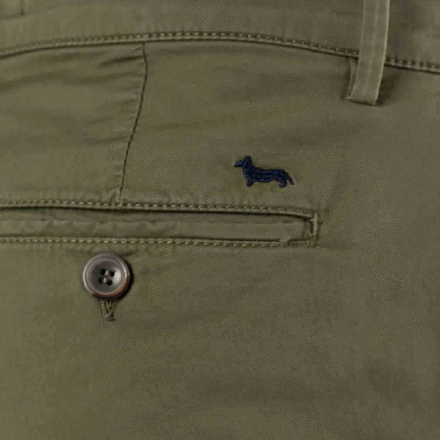 HARMONT & BLAINE  Bermuda Stretch Verde Cotone da Uomo Harmont & Blaine Novità