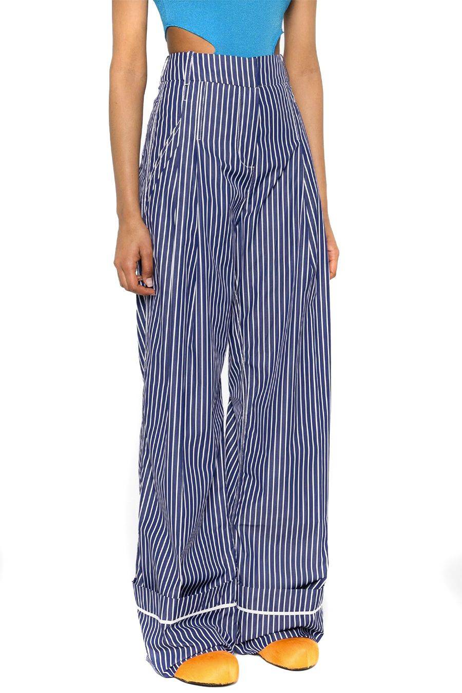 DES PHEMMES  Pantaloni di Seta Multicolori DES PHEMMES per Donna Sconto
