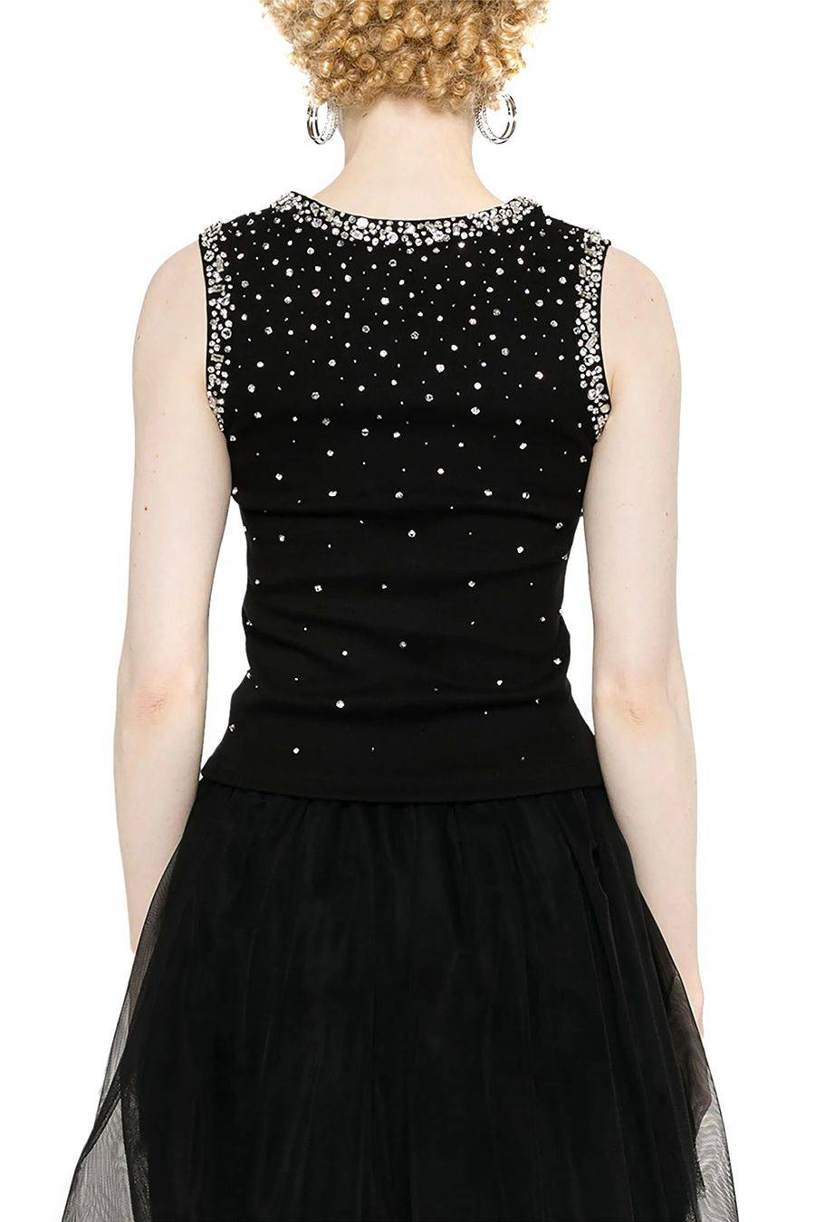 DES PHEMMES  Maglia Nera in Cotone DES PHEMMES per Donna - DP613110 Hotsell