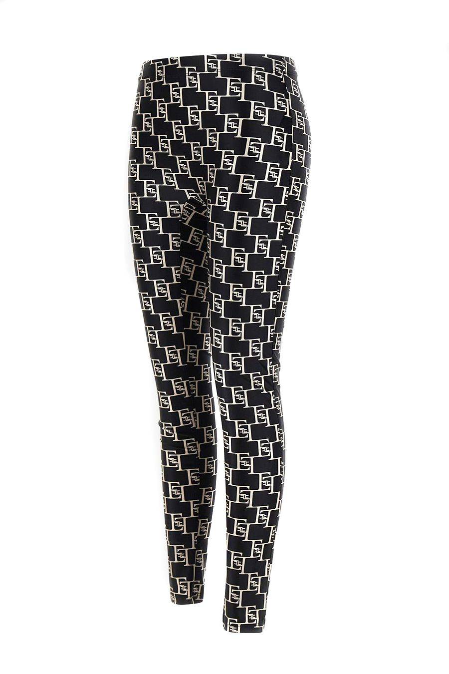 ELISABETTA FRANCHI  Pantaloni Multicolor da Donna Elisabetta Franchi in Poliestere In Linea