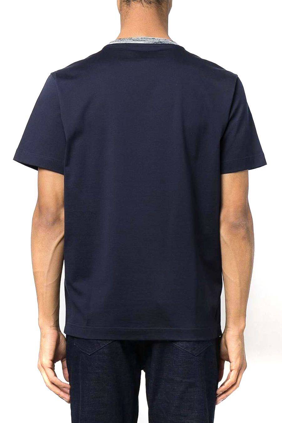 MISSONI  Polo di Cotone Blu Scuro Uomo Missoni UC22SL01-BJ0002-AS70WR ACQUISTA ORA