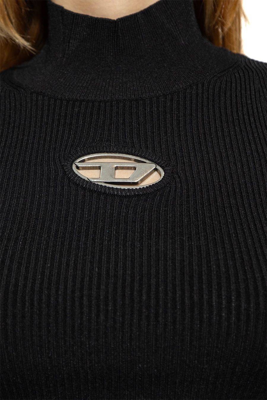 DIESEL  Top Nero in Cotone Diesel da Donna - A13020 0DLAX9XX Pezzi Unici