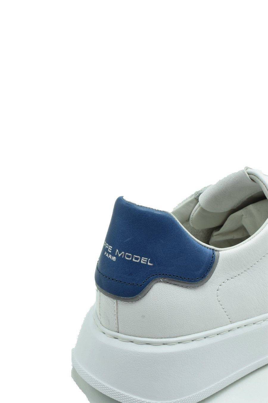 PHILIPPE MODEL  Sneakers Philippe Model Uomo in Pelle Bianca BTLUWX13 Negozi Online