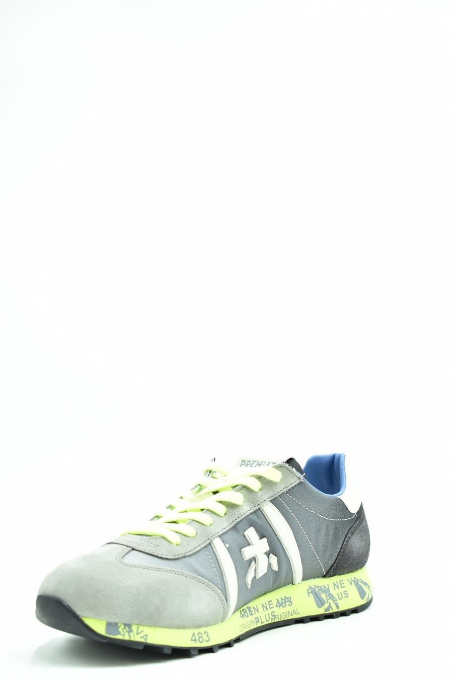 PREMIATA  Sneakers di Pelle Multicolore Premiata Lucy per Uomo Fino Al -60%
