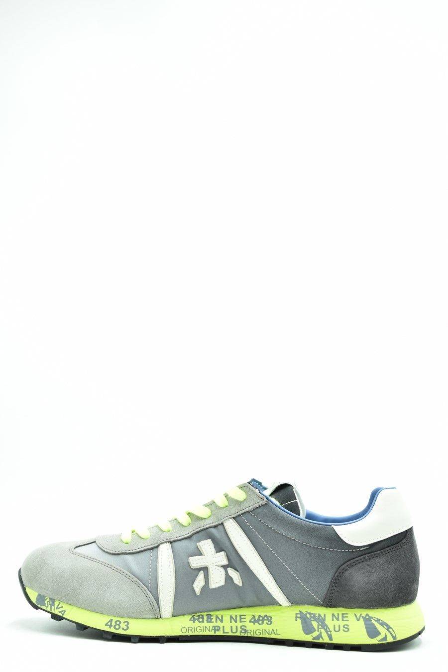 PREMIATA  Sneakers di Pelle Multicolore Premiata Lucy per Uomo Fino Al -60%