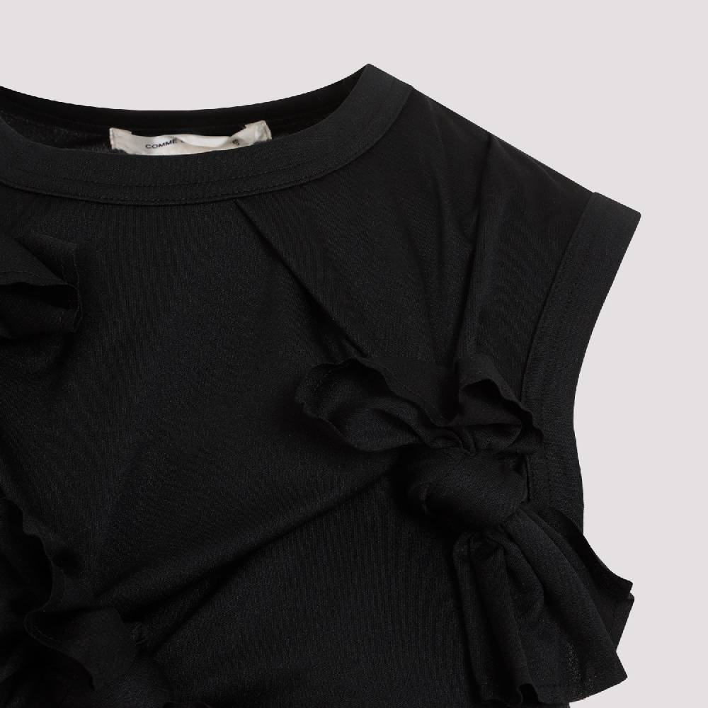 COMME DES GARÇONS  Top Senza Maniche Nero Annodato Comme des Garçons - Poliestere Presa