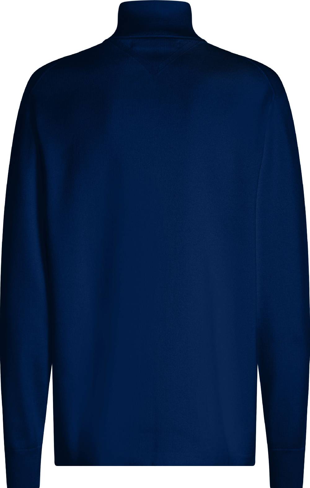 TOMMY HILFIGER  Felpa Pullover Blu in Cotone Misto Tommy Hilfiger Uomo Offerta