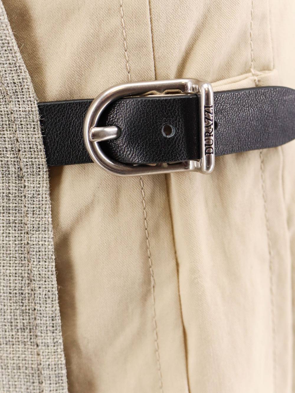 DURAZZI MILANO  Kilt Bicolore Grigio in Lana-Cotone per Donna DURAZZI MILANO Online