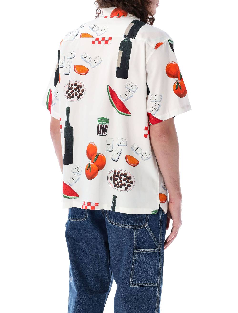 CARHARTT WIP  Camicia da Cena Bianca Fantasia Uomo CARHARTT WIP Offerte