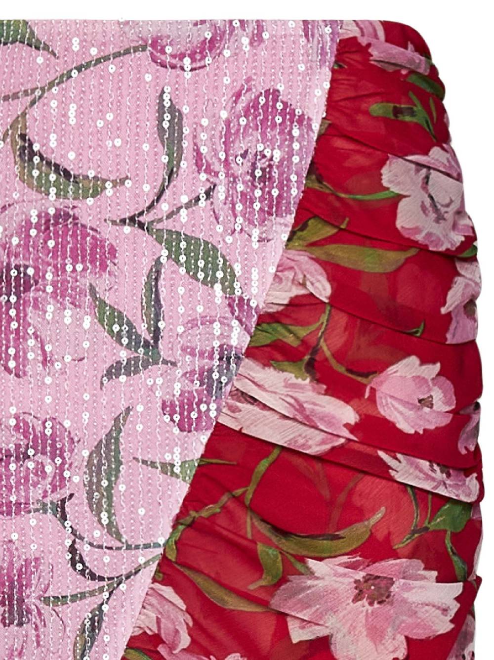 ROTATE BIRGER CHRISTENSEN  Minigonna Fiorata con Paillettes ROTATE - Multicolore Saldi Di Fabbrica