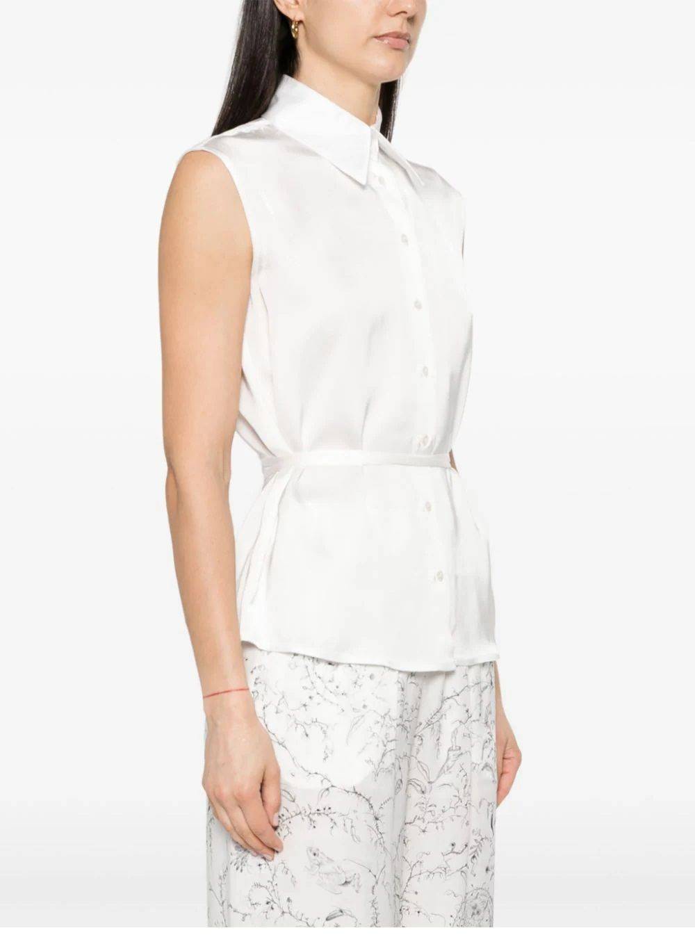 FABIANA FILIPPI  Camicia Bianca 100% VI Donna di FABIANA FILIPPI In Saldo