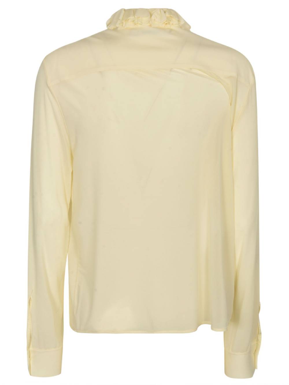 PHILOSOPHY DI LORENZO SERAFINI  Camicia Avorio con Ruche da Donna Philosophy Nuova
