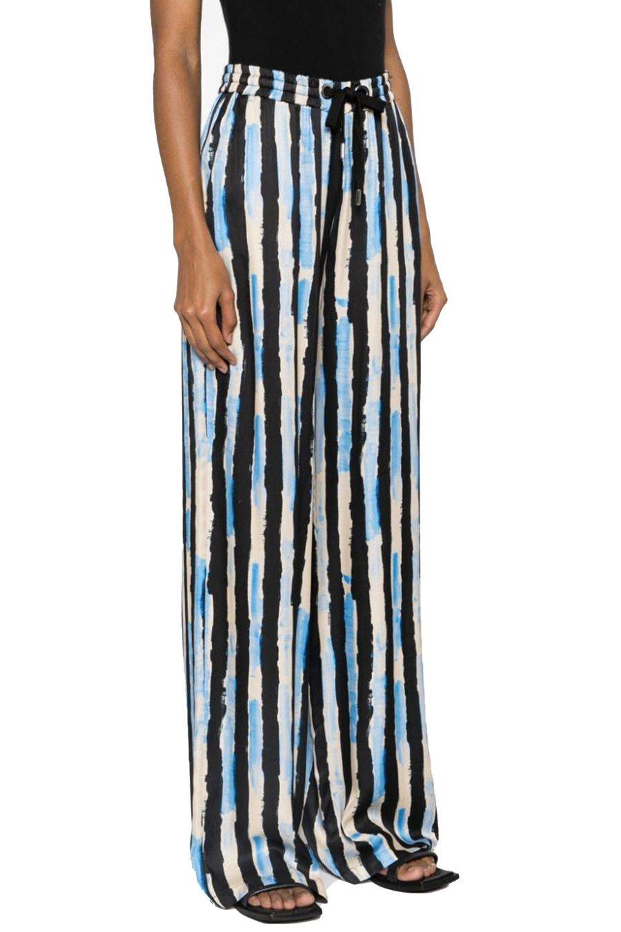 PINKO  Pantaloni Poliestere Multicolore Donna PINKO Italia