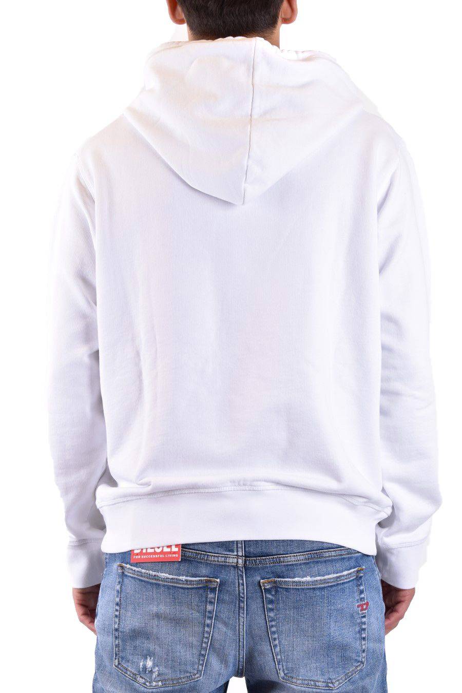 DSQUARED2  Felpa di Cotone Bianca da Uomo DSQUARED2 S74GU0754 Acquista Ora