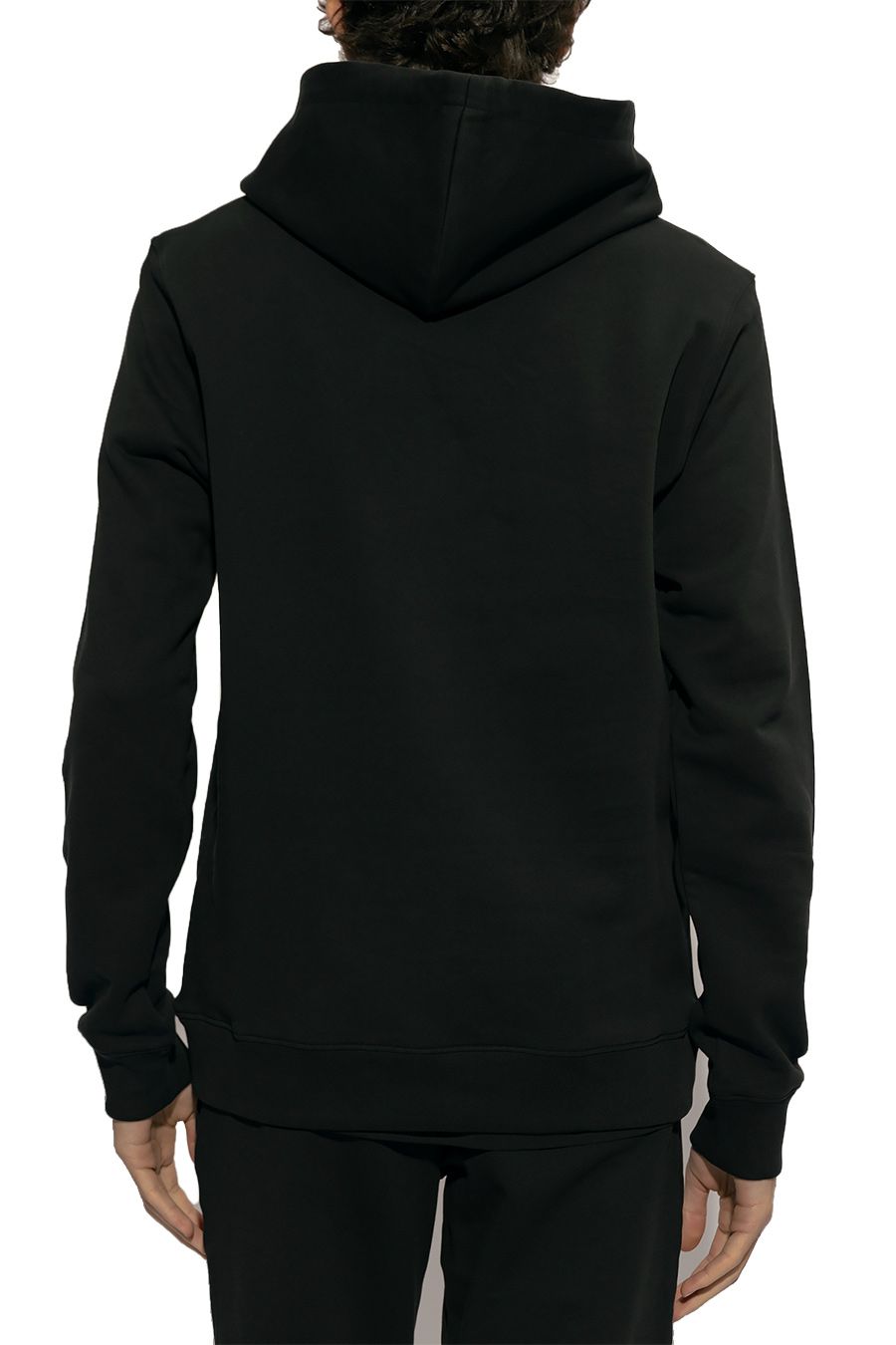 MOSCHINO  Felpa di Cotone Nero Uomo Moschino V1727 Consegna Veloce
