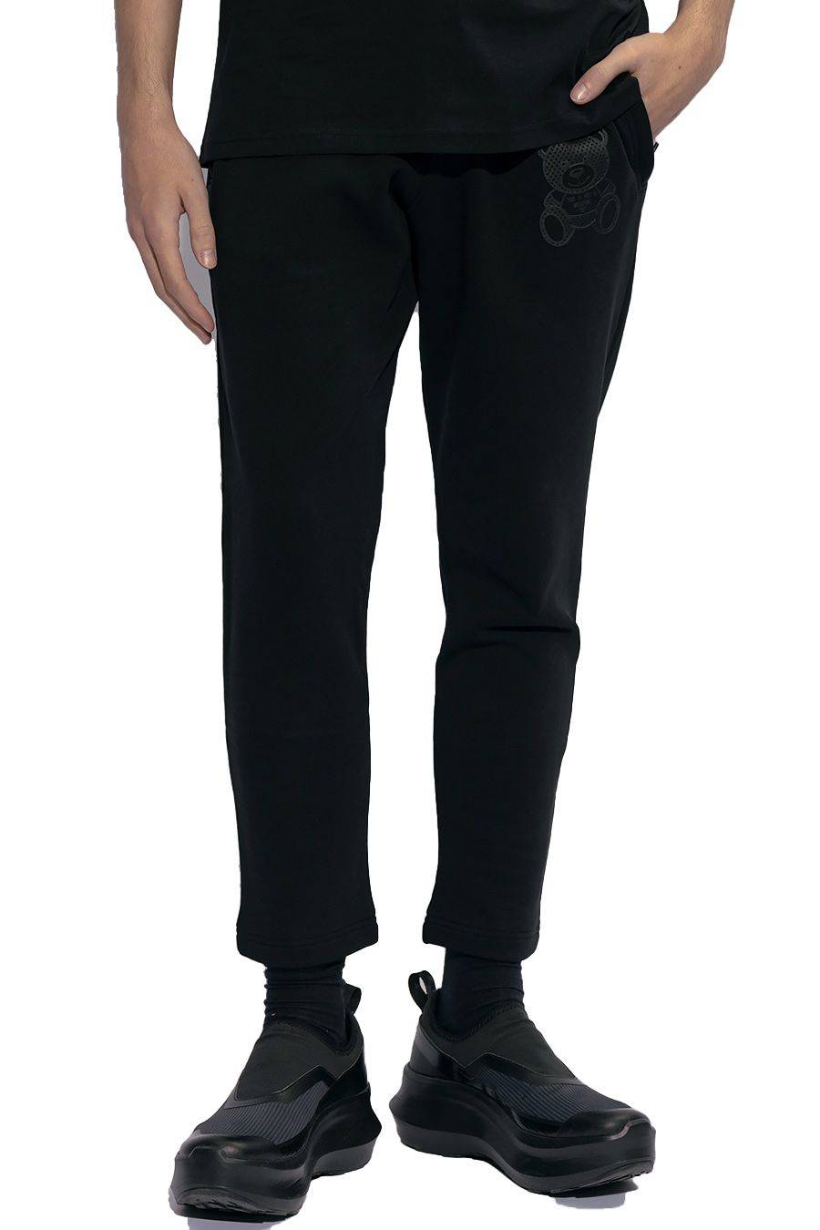 MOSCHINO  Pantaloni Multicolore in Cotone Moschino Uomo Promozione Limitata