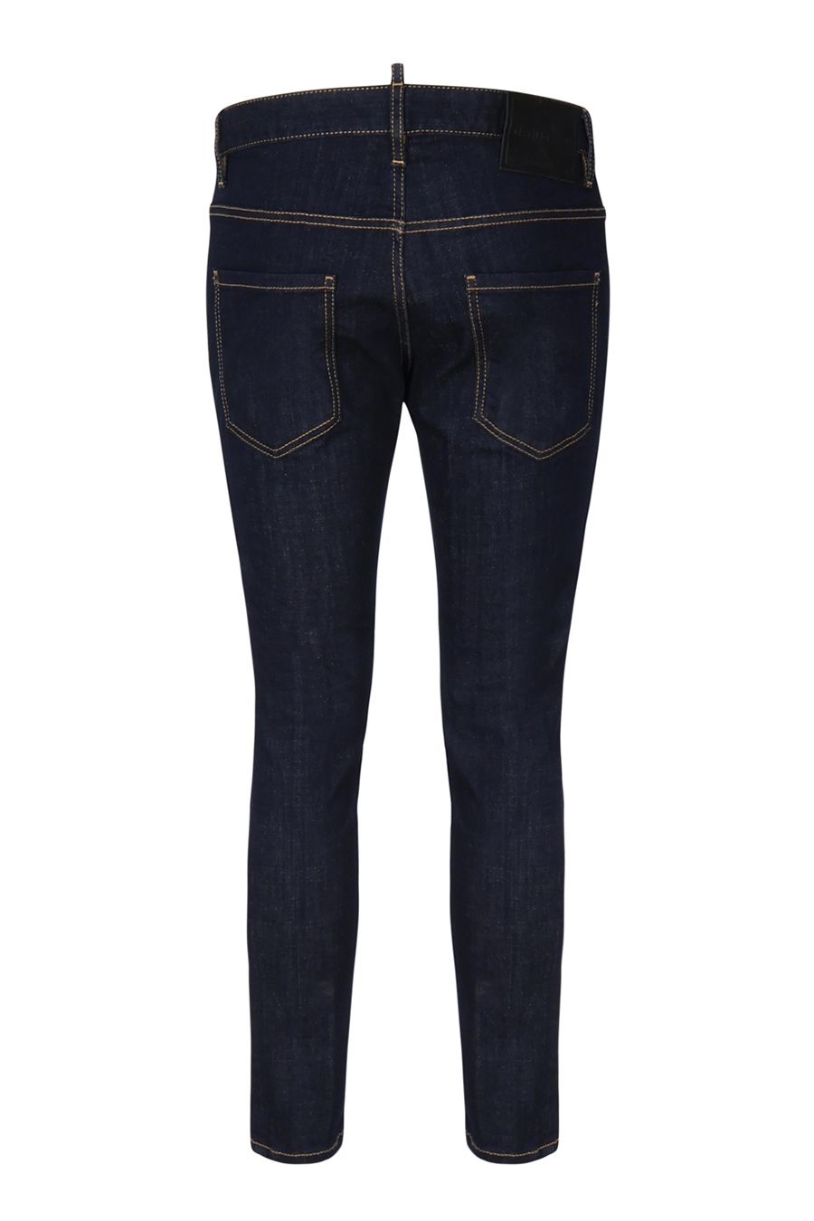 DSQUARED2  Jeans Blu in Cotone Elasticizzato DSQUARED2 da Uomo S74LB1425 Affare Del Giorno
