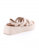 BUENO Sandalo con zeppa donna BUENO Y5904 CREMA Vendita