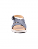 BUENO Sandalo con tacco basso zeppa donna BUENO Y5102 NERO Promozione