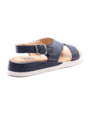 BUENO Sandalo con tacco basso zeppa donna BUENO Y5102 NERO Promozione