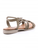 BUENO Sandalo basso donna BUENO Y2503 VERDONE Soddisfazione Garantita