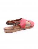 BUENO Sandalo basso donna BUENO U8213 ROSSO Consegna Veloce