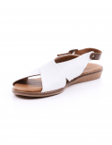 BUENO Sandalo basso donna BUENO U8213 BIANCO Promozione Limitata