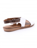 BUENO Sandalo basso donna BUENO U8213 BIANCO Promozione Limitata