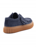 CLARKS Scarpa casual uomo CLARKS TORHILL LO NAVY SDE in camoscio 2025