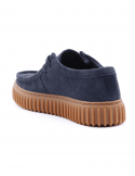 CLARKS Scarpa casual uomo CLARKS TORHILL LO NAVY SDE in camoscio 2025
