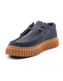 CLARKS Scarpa casual uomo CLARKS TORHILL LO NAVY SDE in camoscio 2025