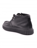 CLARKS Polacco casual uomo CLARKS TORHILL HI BLK LEA in pelle In Linea