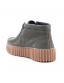 CLARKS Polacco donna CLARKS TORHILL MOSS DKRGREEN in pelle nabuck Convenienza