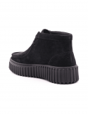 CLARKS Polacco donna CLARKS TORHILL MOSS BLK SDE in pelle nabuck Novità