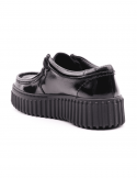 CLARKS Scarpa bassa donna CLARKS TORHILL BEE BLKPATEN in pelle verniciata Sconto