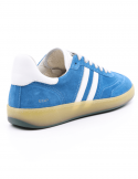 ED PARRISH Sneakers uomo ED PARRISH TRAINER UM093 in camoscio bluette Italy