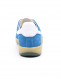 ED PARRISH Sneakers uomo ED PARRISH TRAINER UM093 in camoscio bluette Italy