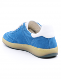 ED PARRISH Sneakers uomo ED PARRISH TRAINER UM093 in camoscio bluette Italy