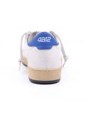 4B12 Sneakers uomo QUATTROBARRADODICI PLAY NEW 64 in pelle bianca 2025