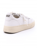 4B12 Sneakers uomo QUATTROBARRADODICI HYPER 926 in pelle bianca Vendita
