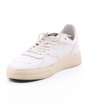 4B12 Sneakers uomo QUATTROBARRADODICI HYPER 926 in pelle bianca Vendita