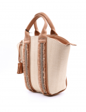 PEPEMOLL Borsa donna PEPEMOLL 241350 NAT in tessuto Prezzo Ridotto