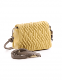 PEPEMOLL Borsa donna PEPEMOLL 241213 CREMA/TAUPE in ecopelle Presa