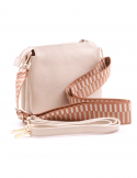 FRAU Borsa donna FRAU 510 CREMA in pelle bottalata Saldi