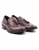 HUNDRED Mocassino uomo HUNDRED M865-01 MARRONE Consegna Veloce